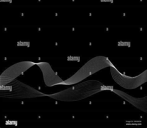 Abstract vector wave form design Stock Vector Image & Art - Alamy