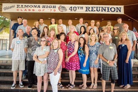 Ramona High Class of 1979 celebrates 40th anniversary - Ramona Sentinel