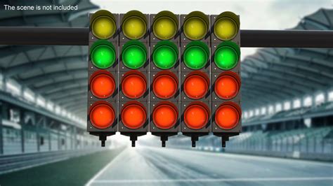 Racing Start Lights On 3D Model $49 - .3ds .blend .c4d .fbx .max .ma .lxo .obj - Free3D