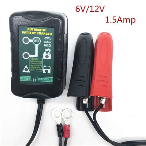 New Automatic Battery Charger for AGM GEL SLA VRLA Battery Moto Auto ...