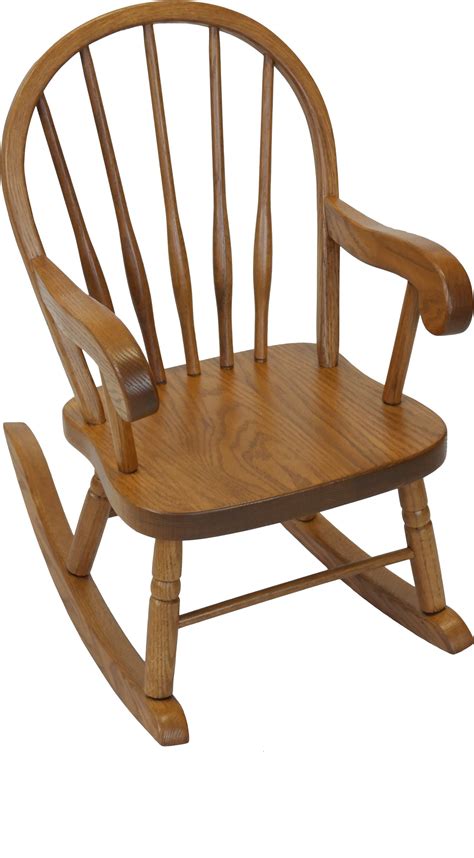 Legacy Windsor Oak Kids' Rocking Chair from DutchCrafters Amish