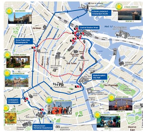 Amsterdam Canal Cruises | Hop On Hop Off 24 hours | 24,50