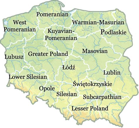 mazury region poland map - Google Search | Map, Poland map, Forest map