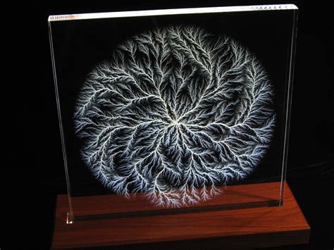 a lichtenberg figure - "Spiral Galaxy" by FermiLab physicist Todd Johnson and CapturedLightning ...