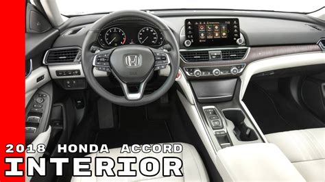 2018 Honda Accord Interior - YouTube