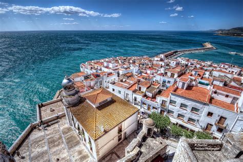 "The City in the Sea". Peniscola. Top view of the castle | Peniscola, Castle, Top view