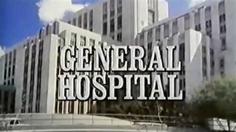 How General Hospital Has Changed Over The Years