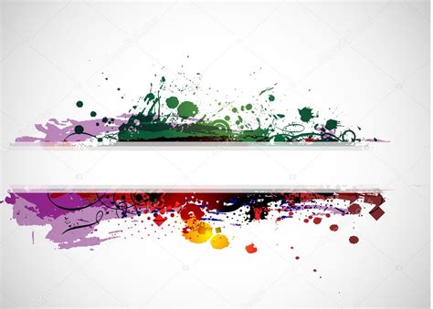 Abstract colorful banner background — Stock Vector © redshinestudio #4481718