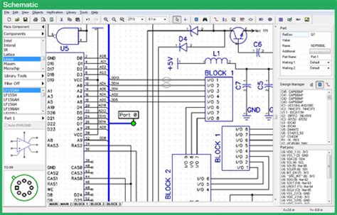 Schematic Capture - DipTrace