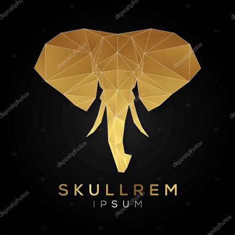 Elephant face logo template Stock Vector by ©ballakornel 86004762