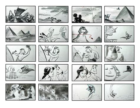 Aladdin With Images Disney Storyboard Storyboard Animation Storyboard ...