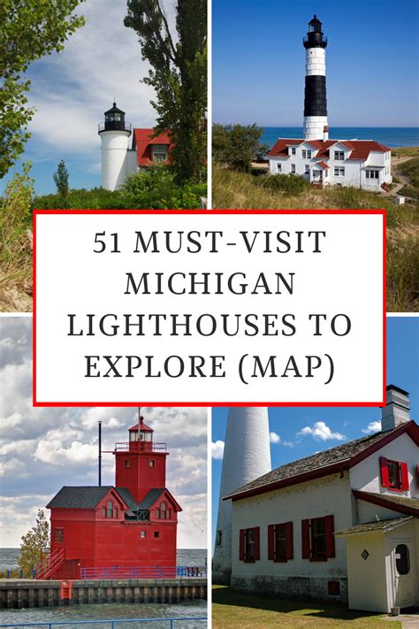 Ultimate michigan lighthouses guide with map updated 2023 – Artofit