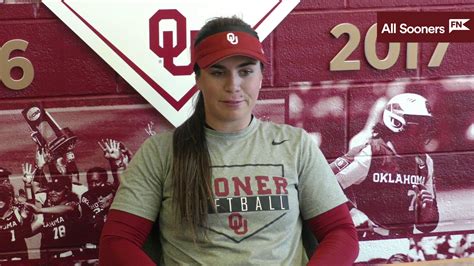 WATCH: Oklahoma SS Grace Lyons Press Conference - Sports Illustrated Oklahoma Sooners News ...