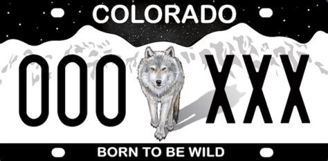 Colorado wolf license plate raises more than $300,000 in first six months