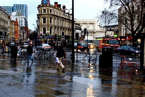 Rainy Day in London Town Photograph by Portia Watson - Fine Art America