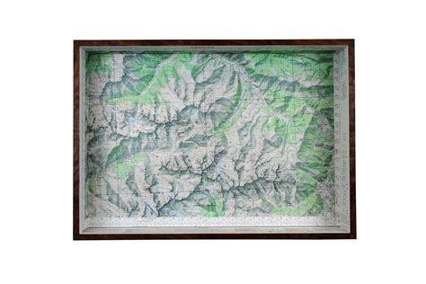 Col du Tourmalet - handmade map box - Bertram Whitford