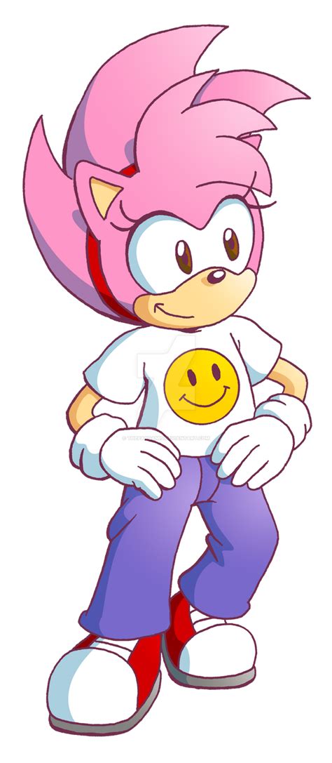 Sonic the Comic : Classic Amy Rose by ThePandamis on DeviantArt