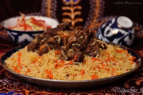 ROMANTIC: Uzbek traditional foods.