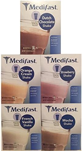 Medifast Shakes Variety Pack (1 Pack/5 Meals) | Pricepulse