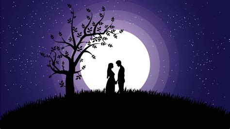 Romantic couple background 4483405 Vector Art at Vecteezy