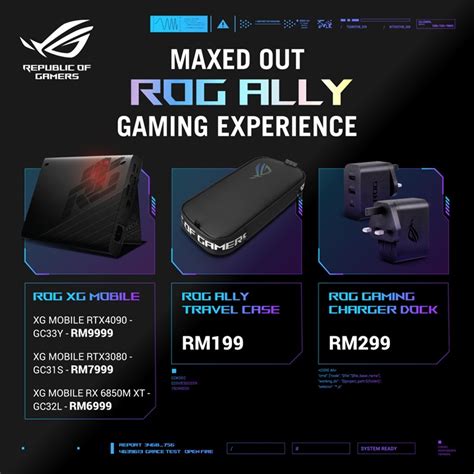 ROG Ally Malaysia release - priced at RM3299 with bundles worth RM1299 ...