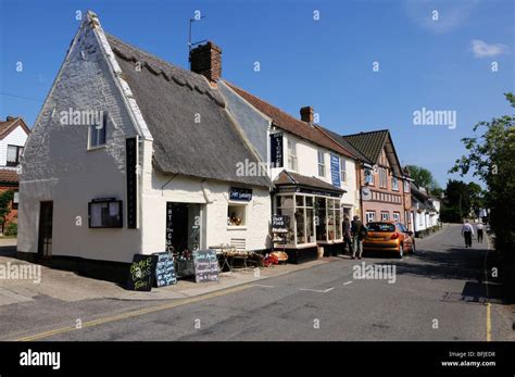 The Gallery @ Horning, Lower Street, Horning, Norfolk Broads Stock Photo, Royalty Free Image ...