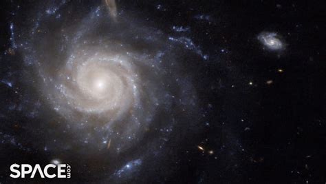 Hubble Space Telescope View Of Barred Spiral Galaxy UGC 678