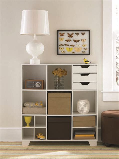 Interiors | Home design decor, Cube storage unit, Living room storage