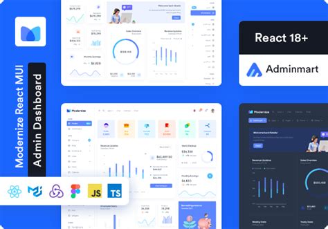 Modernize React MUI Dashboard Theme