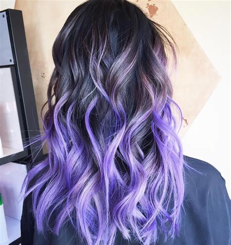 Purple Hair Color Ideas - Pastel Ombre Silver Shades #allilove | Pastel purple hair, Hair color ...