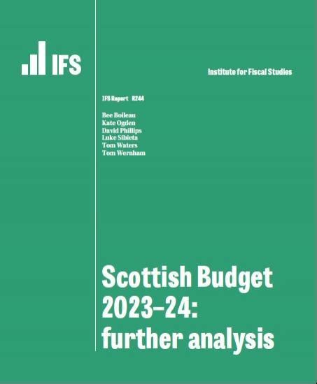 Scottish Budget 2023-24 Further Analysis :: Caithness Business Index