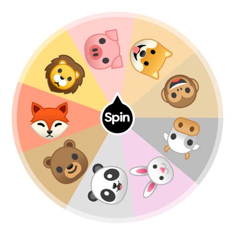 What animal are you? | Spin The Wheel App