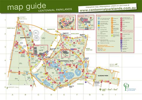 Centennial Parklands Map (2012) by Rachel Maiden - issuu