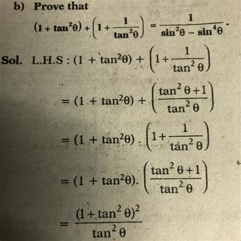1+tan square theta + 1+ 1/tan Square Theta = 1/ sin square Theta-sin 4 theta - Brainly.in