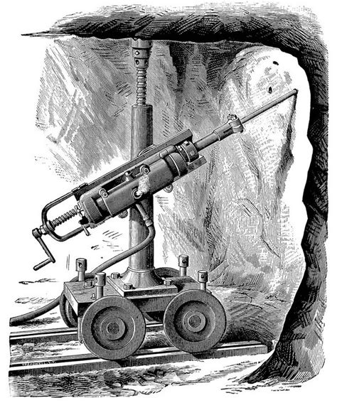 The Ingersoll Rock Drill (1879) – Western Mining History