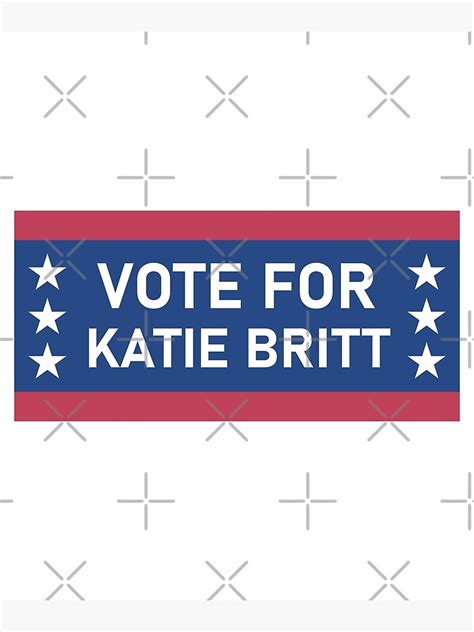 "Vote for katie britt us senate 2022" Poster for Sale by tribaltattoo ...