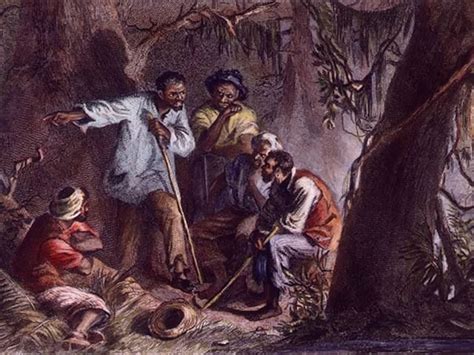 Nat Turner preaching in the forest. On August 21, 1831, one of the ...