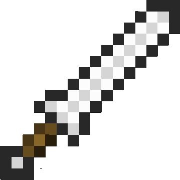 Download Minecraft Iron Sword Png - Iron Sword Minecraft Png - Full ...