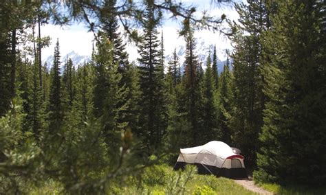 Camping in Grand Teton