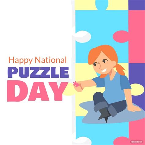 FREE National Puzzle Day Vector - Image Download in Illustrator, Photoshop, EPS, SVG, JPG, PNG ...