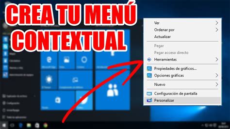 TIPS PARA WINDOWS - EDITAR EL MENÚ CONTEXTUAL - YouTube