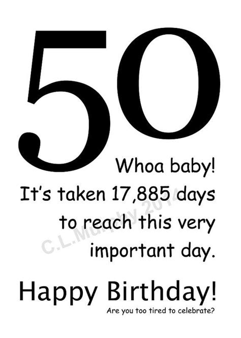 This item is unavailable | Etsy | 50th birthday quotes, 50th birthday ...