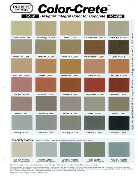 18 Concrete Floor Paint Color Chart Find And Explore Paint Colors | Images and Photos finder