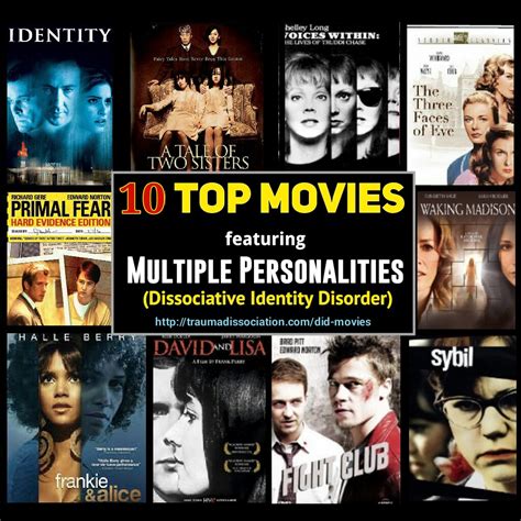 Top 10 Dissociative Identity Disorder Movies (Multiple Personality)