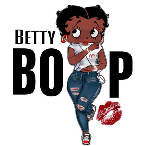 Pin by michelle andrews on black bettyboop | Black betty boop, Betty boop art, Black betty