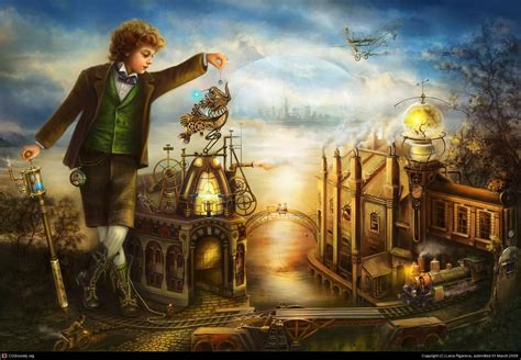 Steampunk Girl Wallpaper - WallpaperSafari