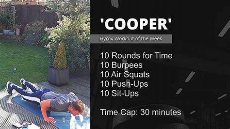 "Cooper" Workout, Hyrox Workout of the Week | WODwell