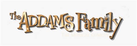 The Addams Family The Musical Comedy Logo - Addams Family Logo Png ...