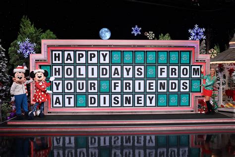 'Wheel of Fortune' Goes Disney for Secret Santa Weeks - MickeyBlog.com