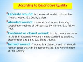 Wound healing | PPT